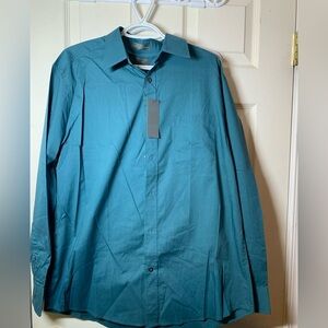 NWT Protocol Men's Teal Shirt